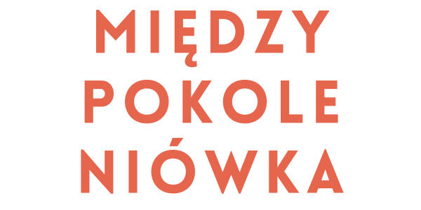 logo Międzypokoleniówki w ciepłych kolorach
